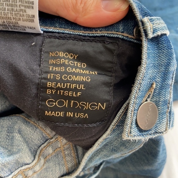 Goldsign Blue Skinny Jeans - Picture 6 of 7